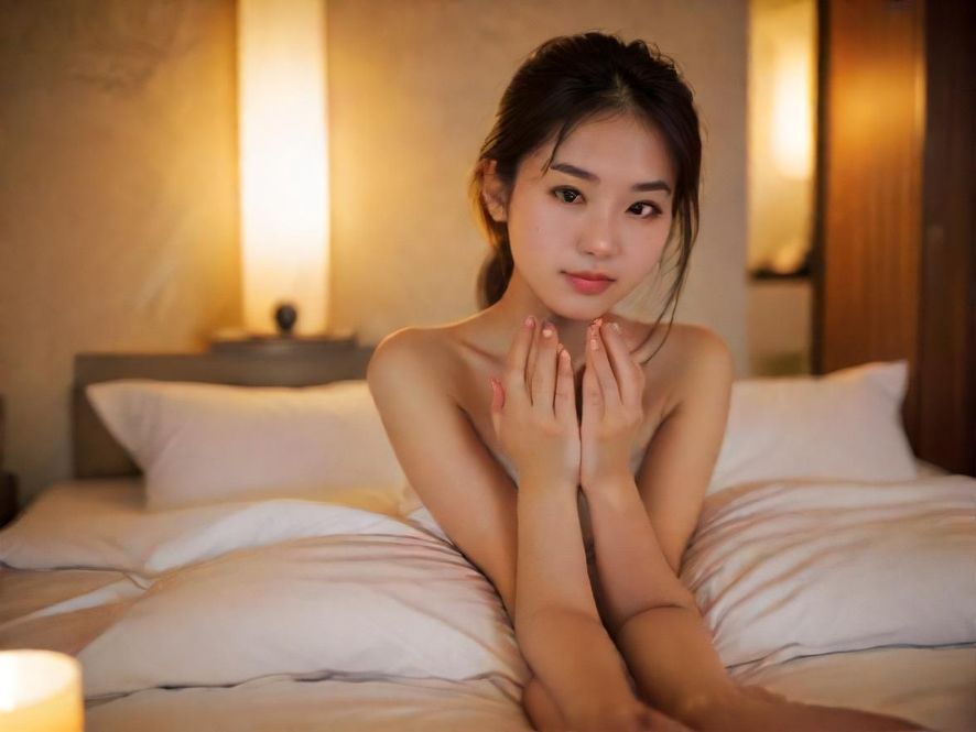 广州洗浴中心内，按摩师正在为客人进行专业按摩的温馨场景