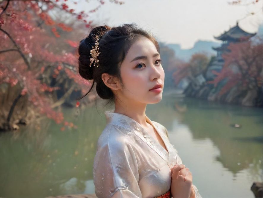 描绘一个手机屏幕，上面流动着抽象的数据和连接线条，象征信息的获取和网络的连接。