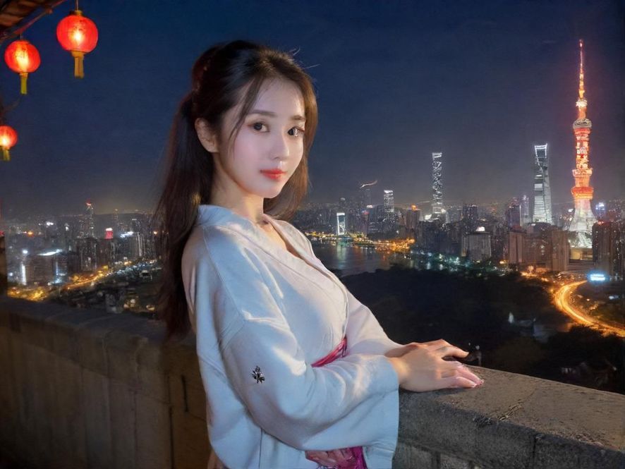 高端夜场会所的神秘入口，霓虹灯下散发着诱人的气息