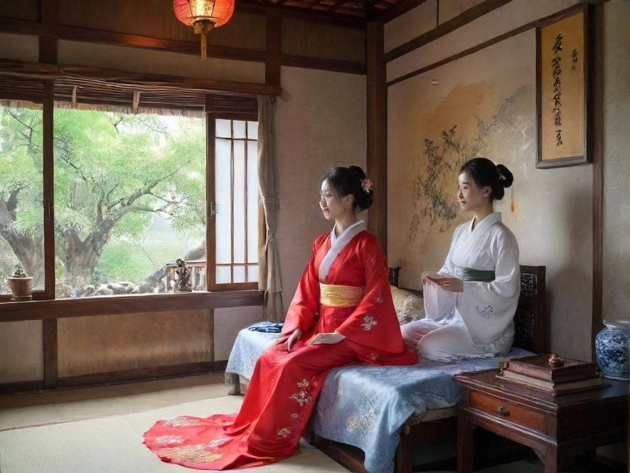 广州悦来香会所的奢华休息区