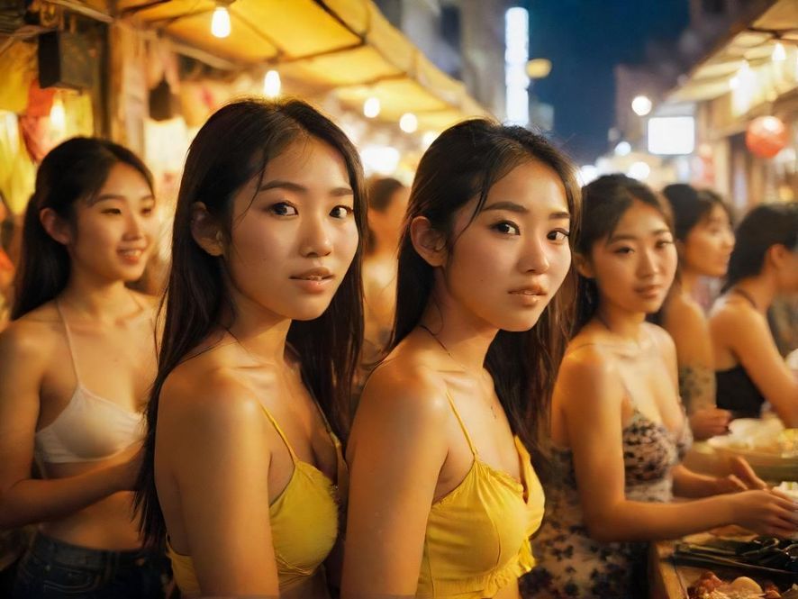 广佛市集娱乐活动现场