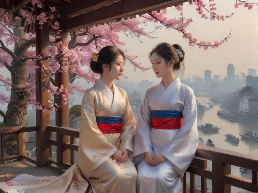 一个装修豪华、光线明亮的桑拿会所休息区域