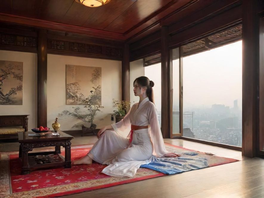 一间干净整洁、光线柔和的现代桑拿房内部