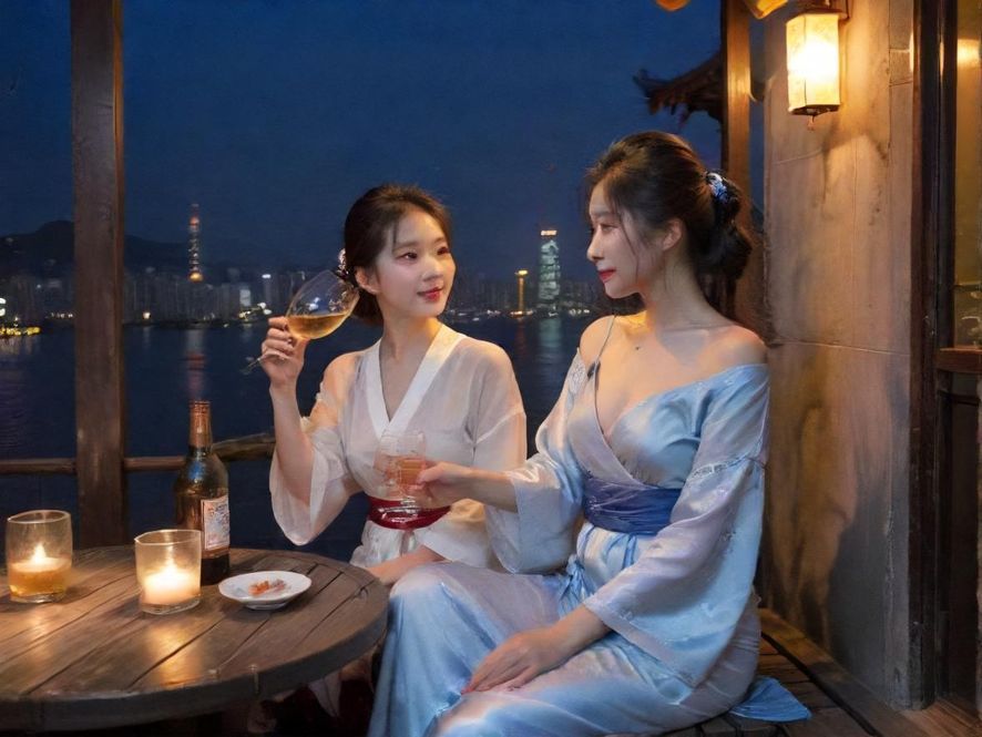 罗湖夜场热闹舞池与灯光氛围