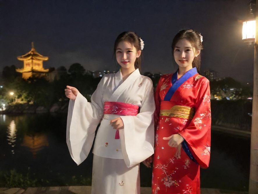 熟女在夜场会所内的温馨服务场景