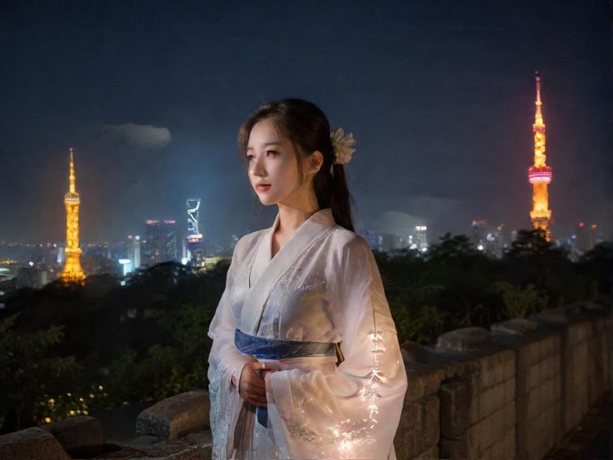 深圳罗湖璀璨夜景