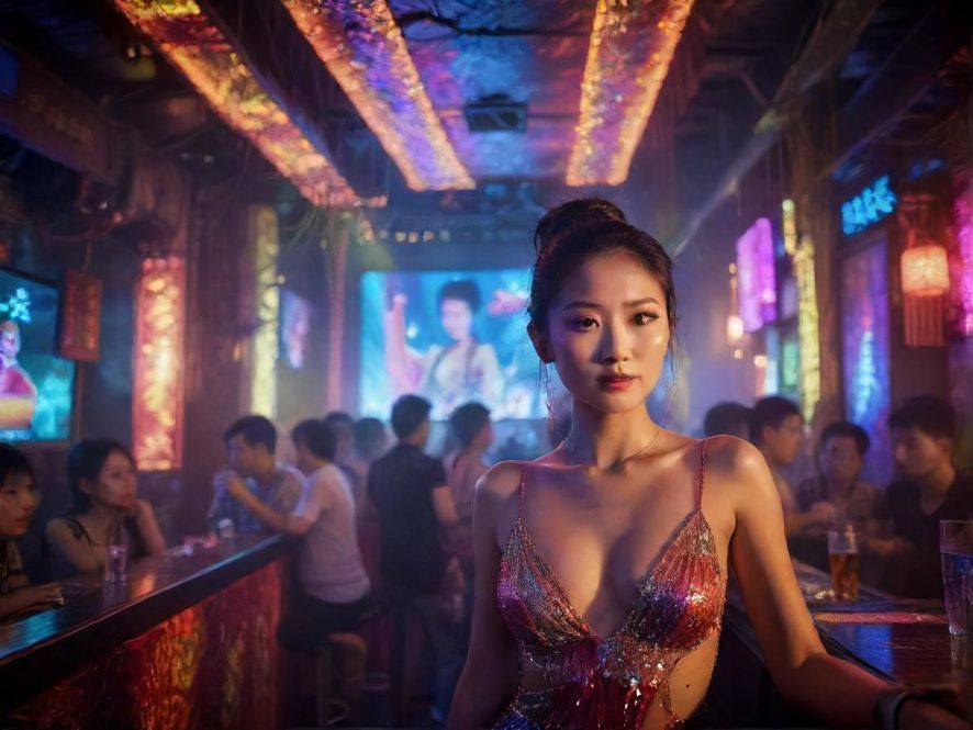 广州夜场娱乐场所氛围图