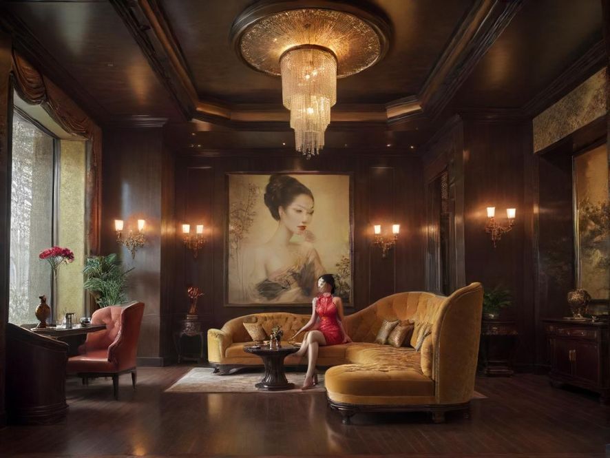 长沙高端休闲会所内部景象