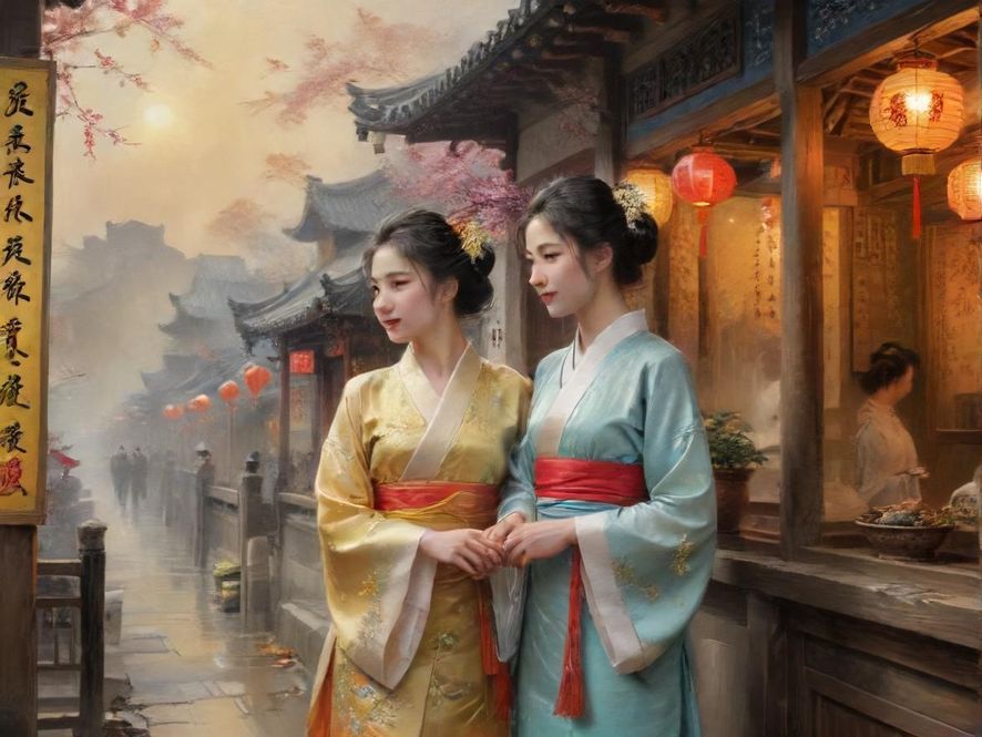 按摩店内部场景