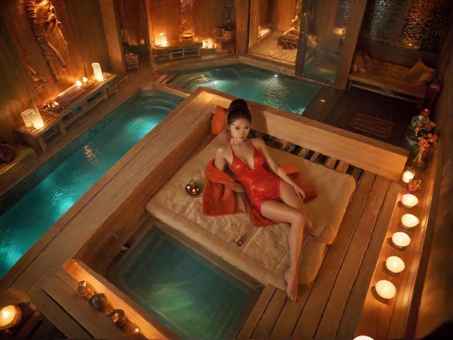 广东高端会所内部奢华场景