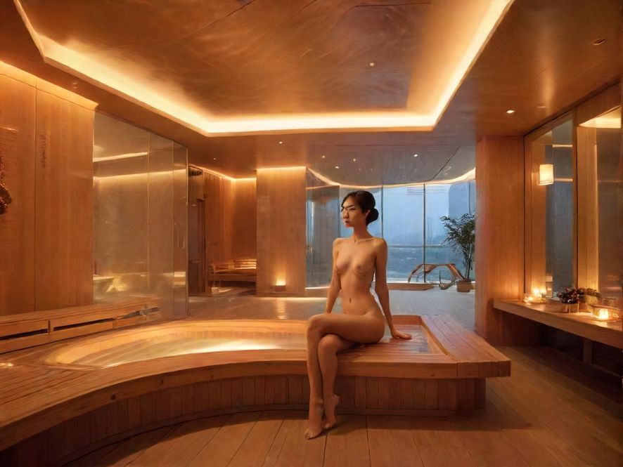 佛山葵花浦典qm会所室内环境展示