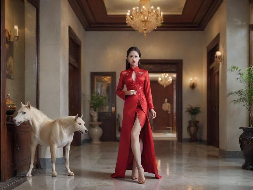 广东犬马之家新入口的室内环境