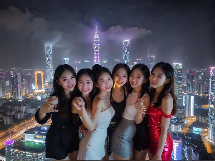 温州夜晚，华灯初上，城市流光溢彩，充满无限可能。