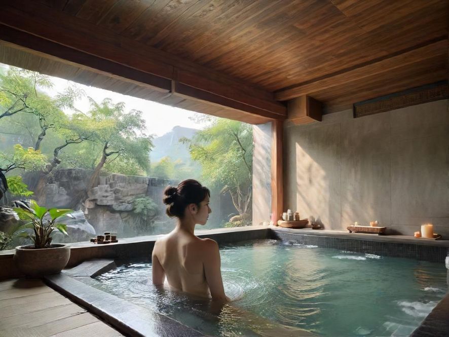 广州Spa技师专业手法近景写实轻柔按摩场景舒适私密空间